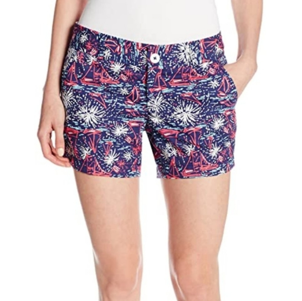 Lilly Pulitzer | The Callahan Short Sparks Fly Fireworks 4th Of July Size 10